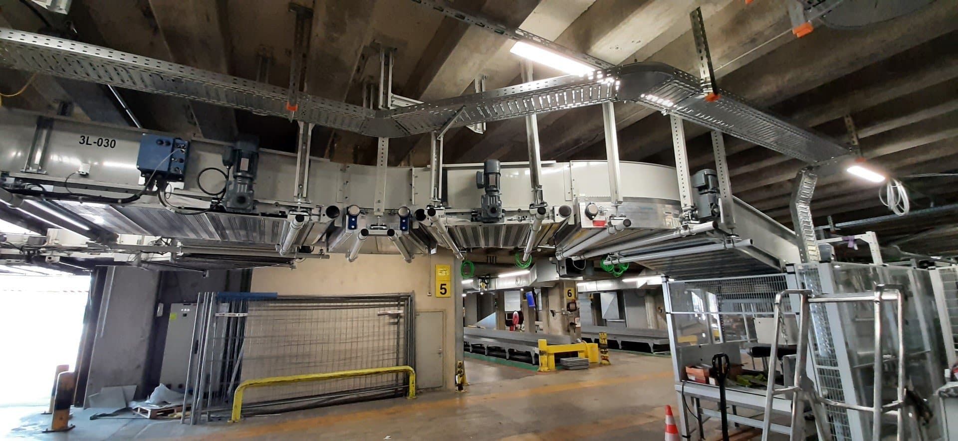 Basel Mulhouse cross belt sorter
