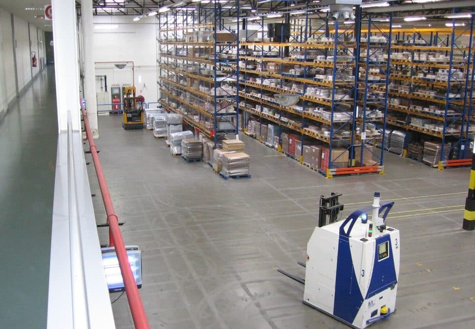 L’Oréal Rambouillet : automatisation par AGV