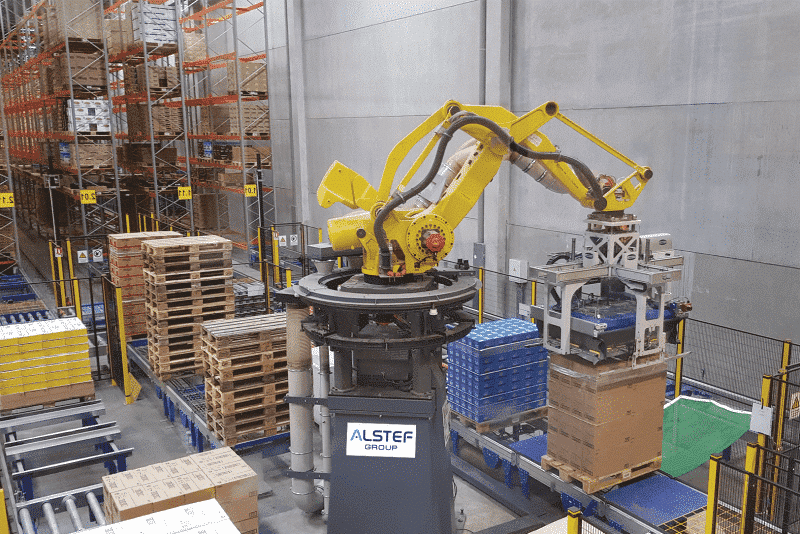 Alstef Group robot order picking