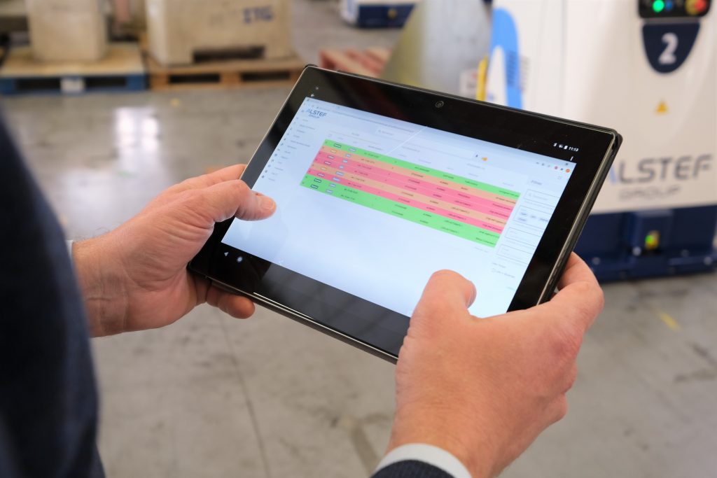 Tablet software interface