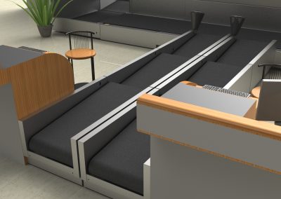 carousels check-in - baggage handling system