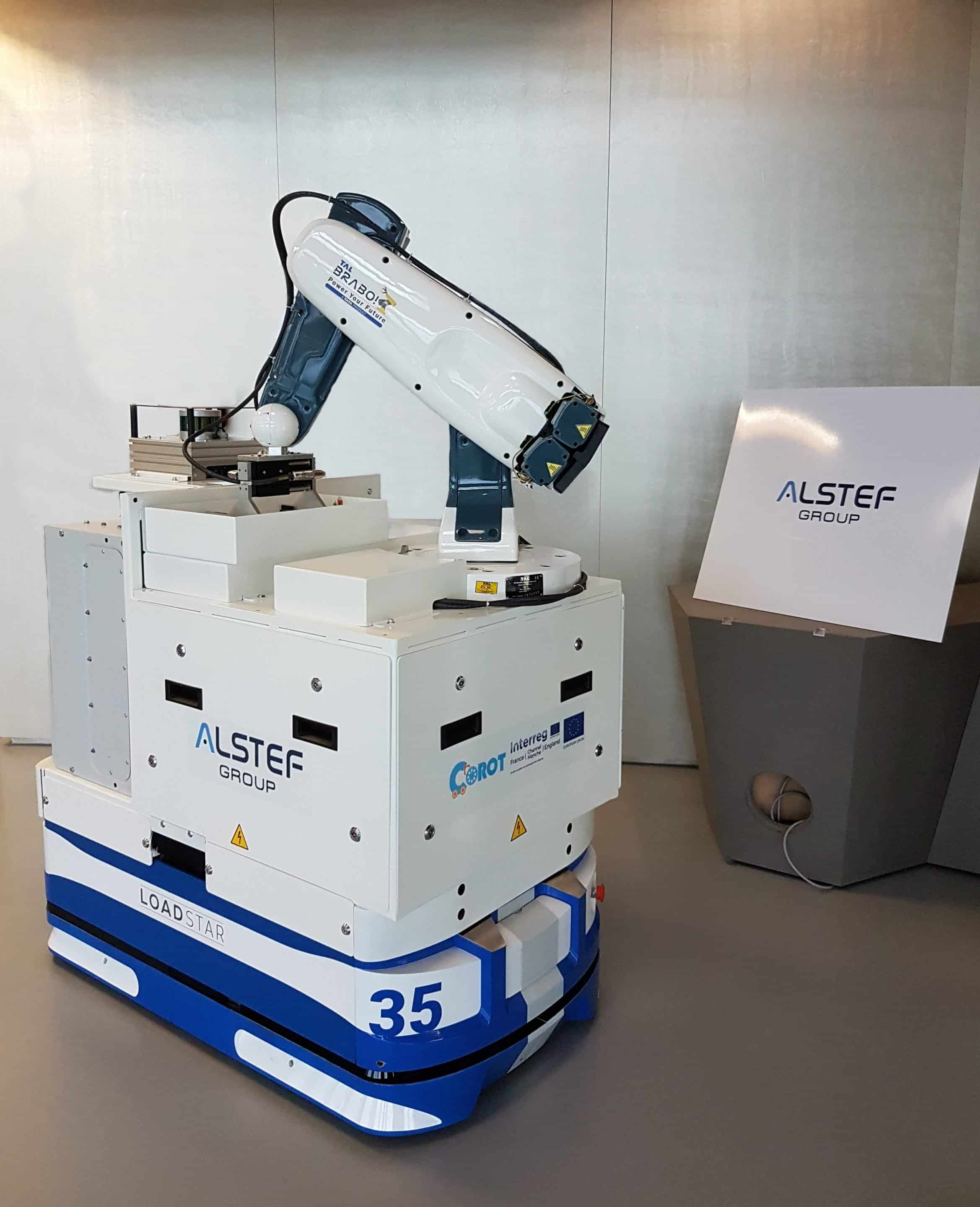 alstef group order picking robot