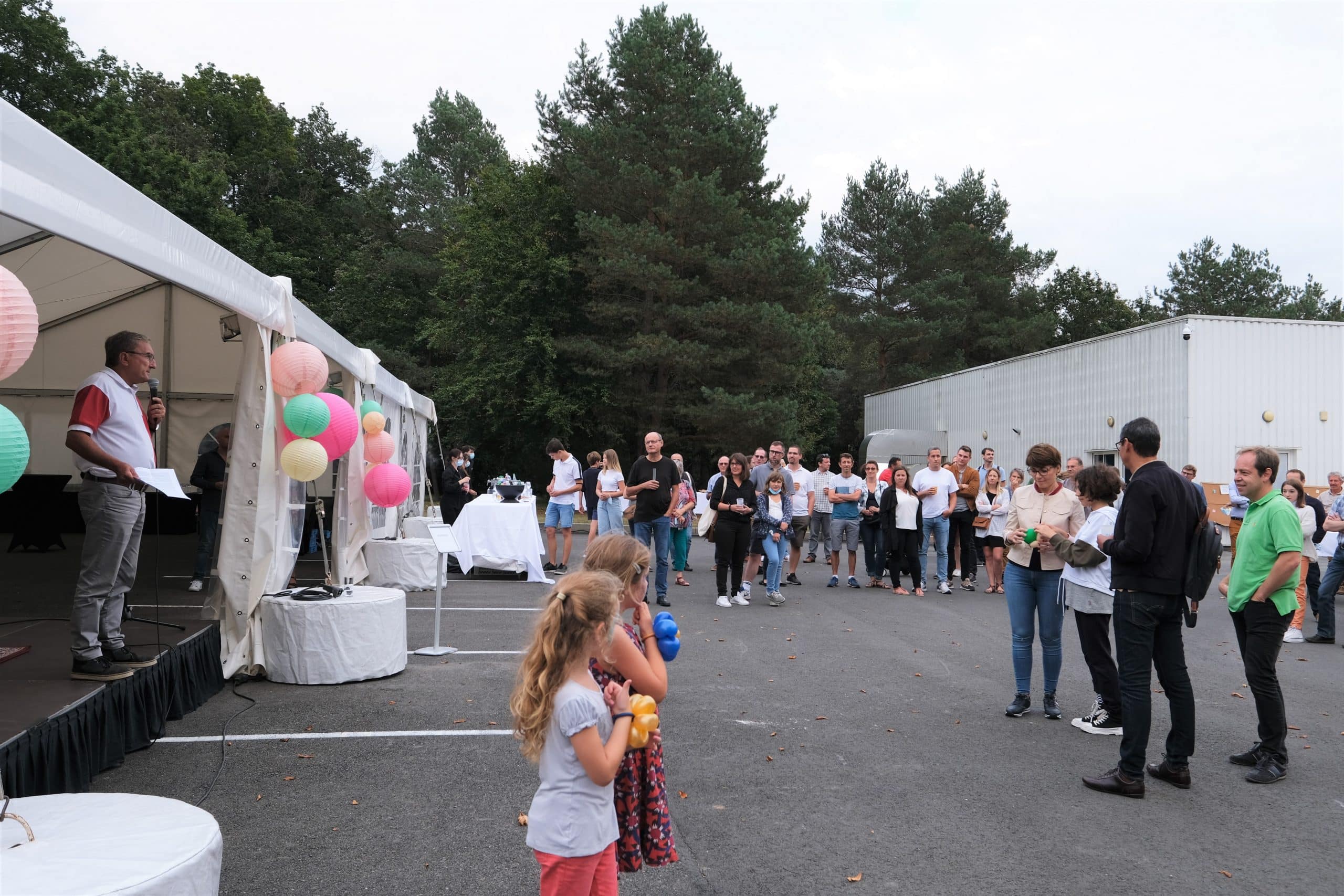 Photo de fête de groupe