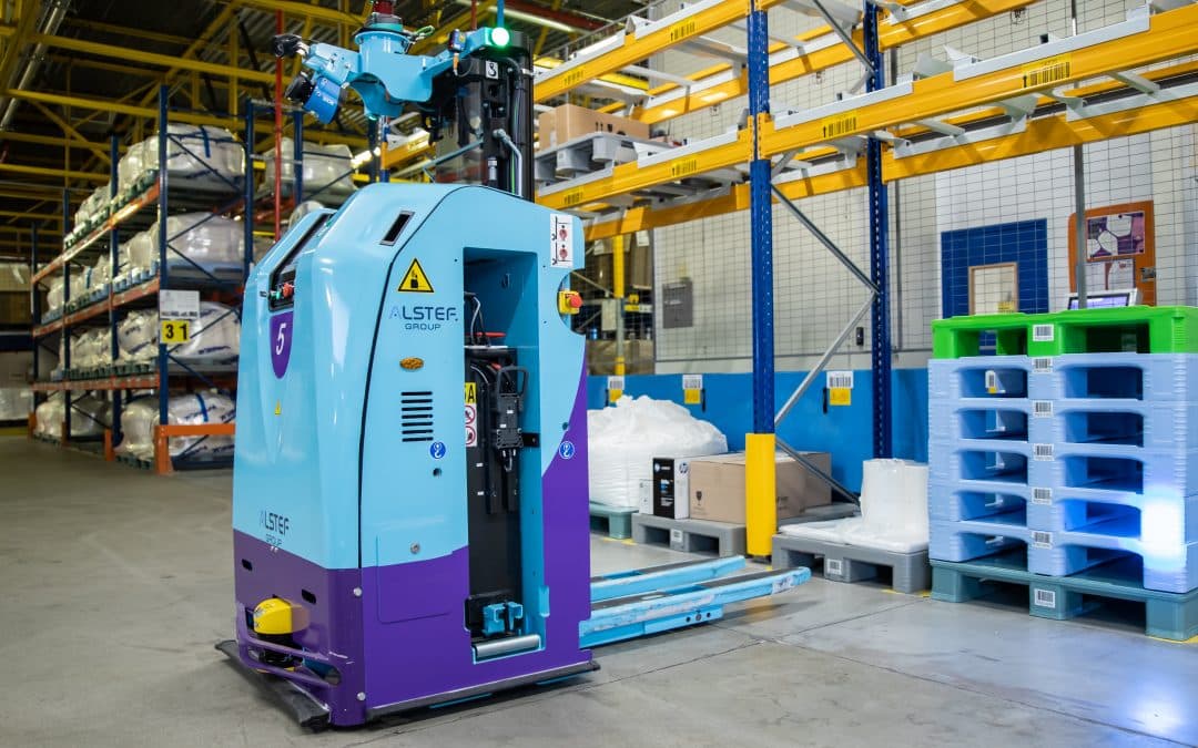 AGV System Replacement for Pharmaceutical Group Merck