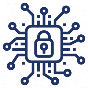 Cybersecurity icon