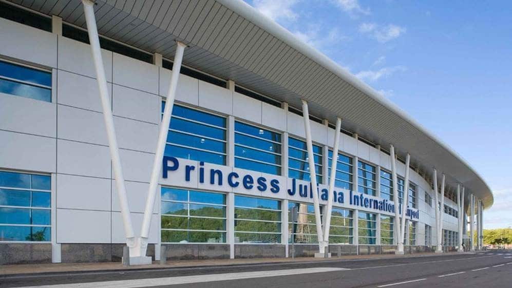 Princess Juliana Airport front view