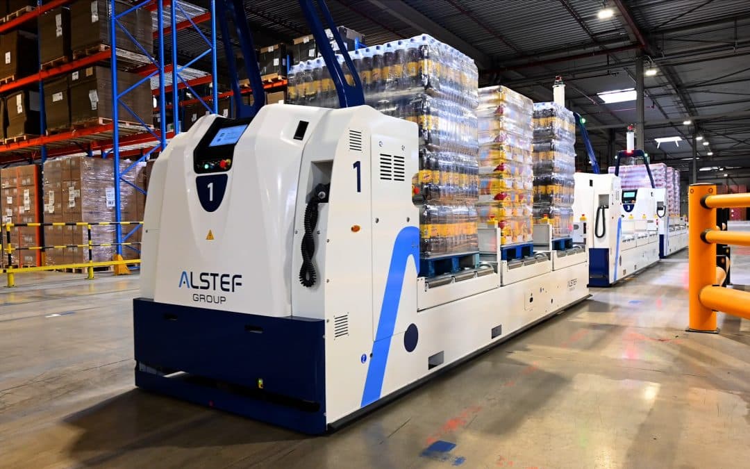 Automated Guided Vehicles for the Bottling Expert Refresco