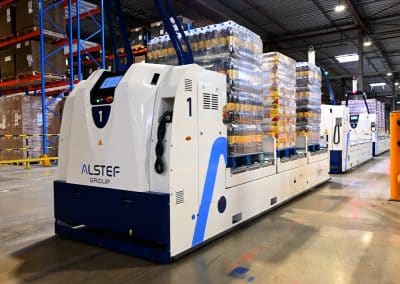 Automated Guided Vehicles for the Bottling Expert Refresco