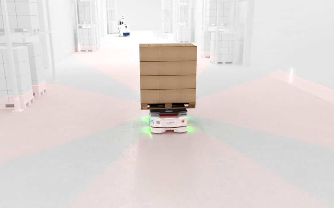 Localisation des contours de l'AGV Loadstar