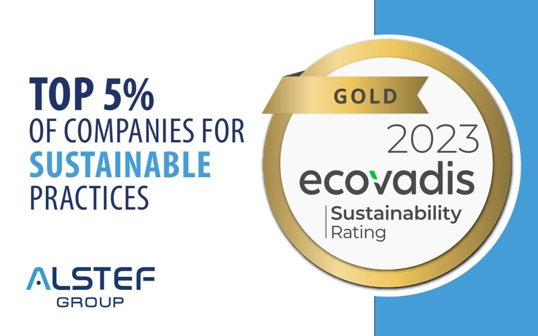 Alstef Group Ecovadis gold medal