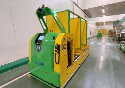 AGV Fleet for the Food Industry at Bonduelle