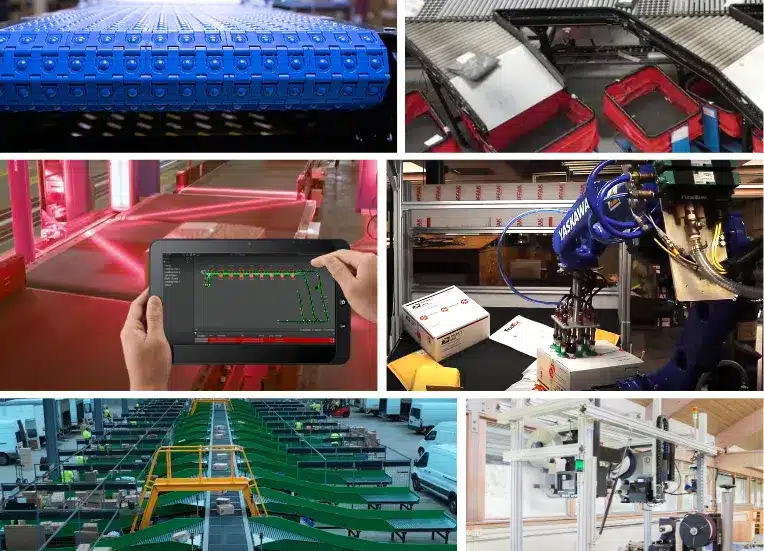 collage de manutention des colis