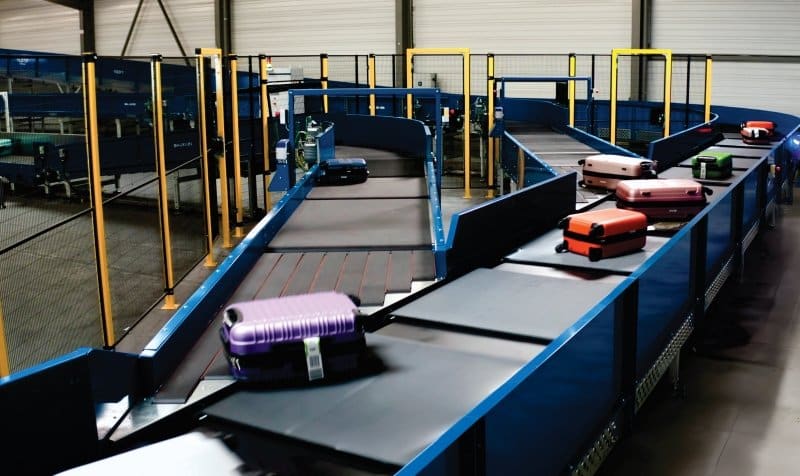 XSORT : le trieur cross-belt spécialement conçu pour le tri bagages
