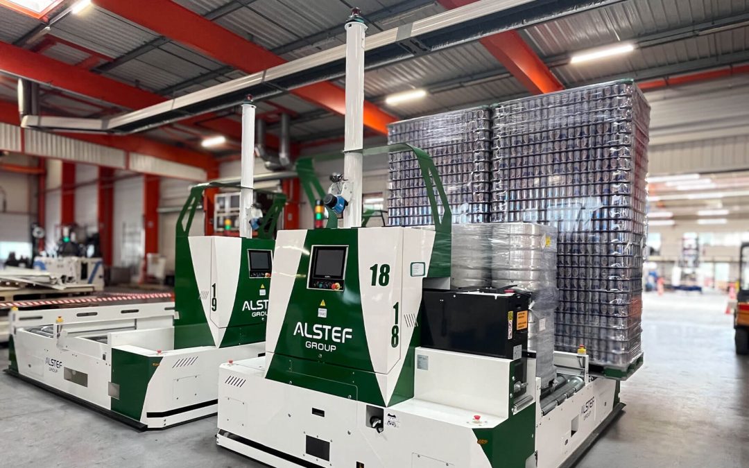 Système AGV chez Heineken Séville