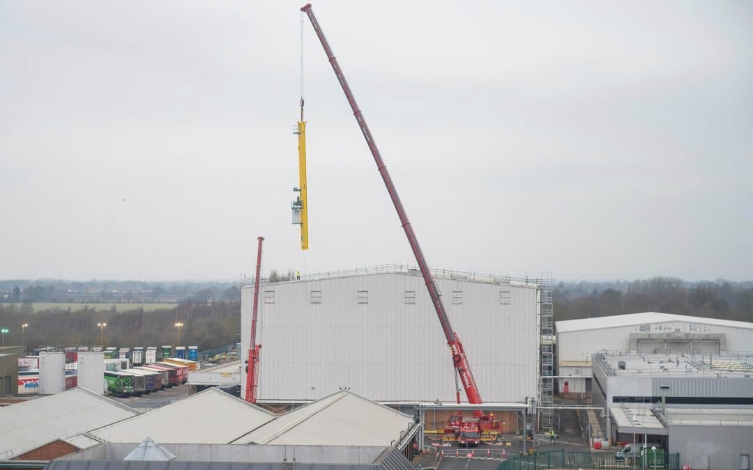 Alstef Group Nestlé Logistics Retrofit Storage