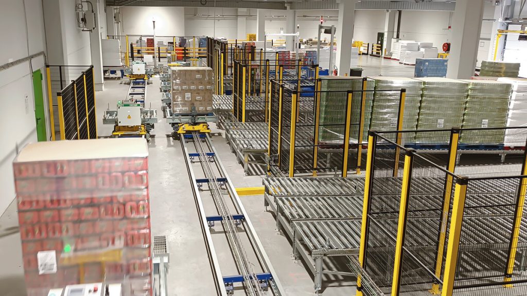 warehousing conveyor shipping