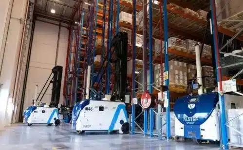 New warehouse facility automated with AGV Fleet at L’Oréal’s Ormes